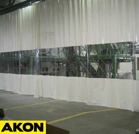 Industrial Flame and Fire Retardant Curtains (2)