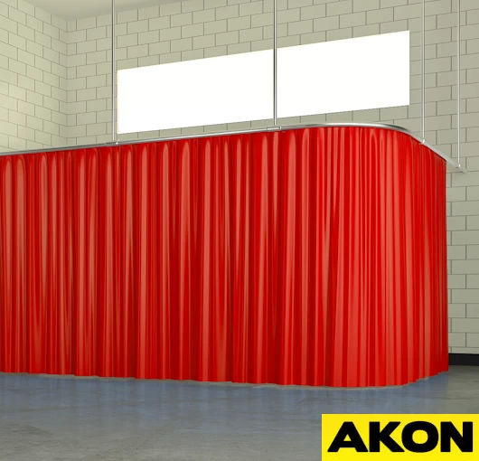 industrial PVC curtains AKON