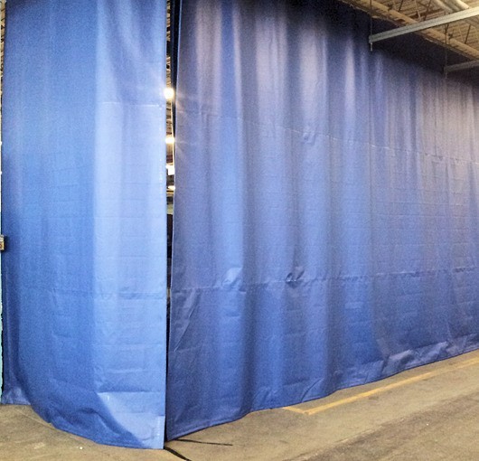 industrial flame fire retardant curtains