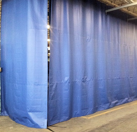 Industrial Flame and Fire Retardant Curtains NFPA 701 Akon