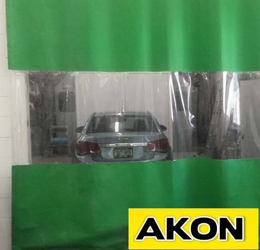 Curtain For Paint Spray Booth Akon Curtain And Dividers