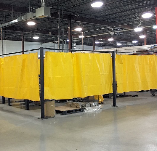 Welding Curtains Akon Curtain and Dividers