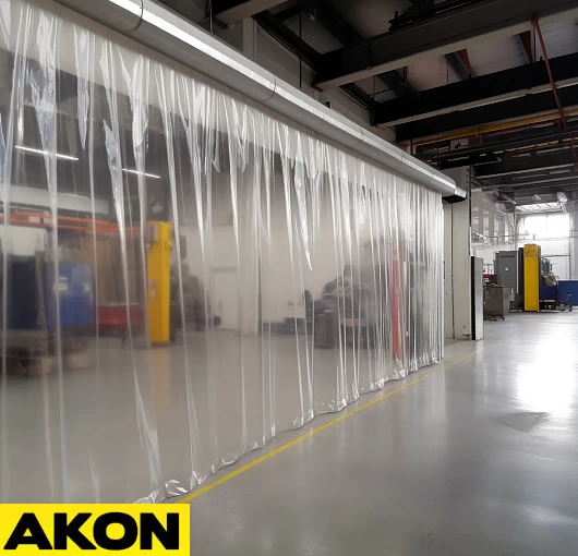 esd antistatic industrial commercial curtains