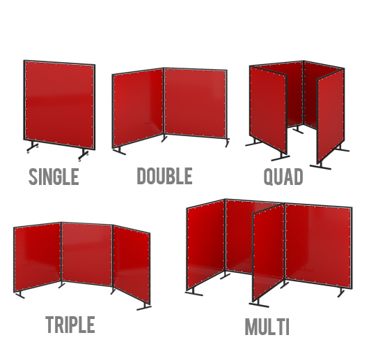 Two Panel Partition Displays