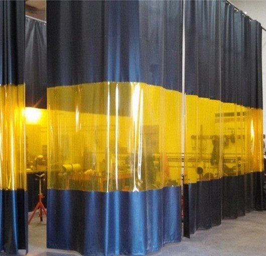PVC industrial welding curtains