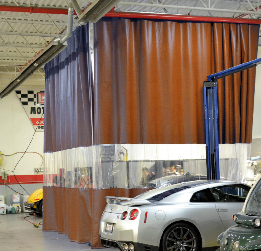 Garage Divider Curtains Akon Curtain and Dividers