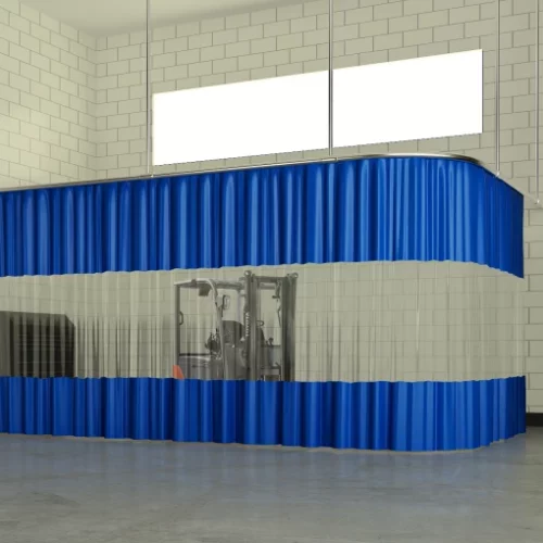 stocked industrial curtains