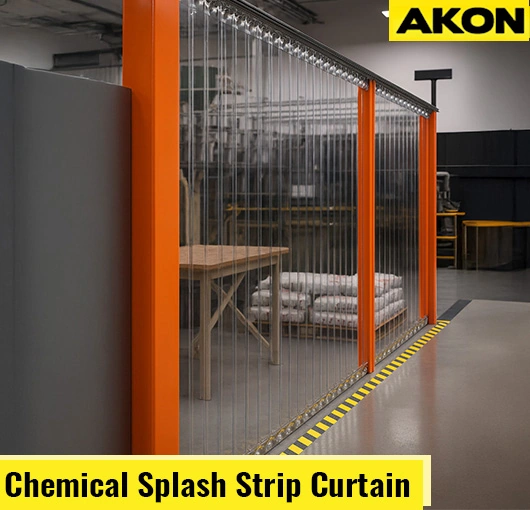 chemical-splash-strip-curtain-custom-made