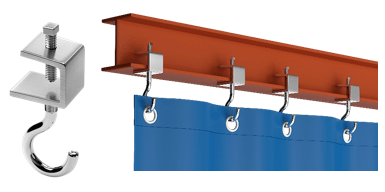 curtain clamp hooks for beams