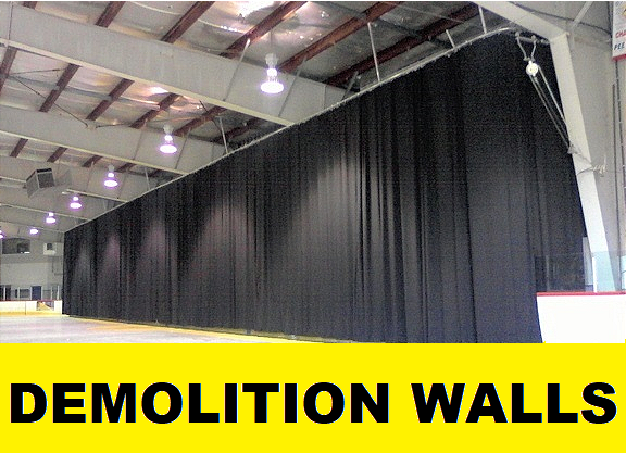 Demolition Curtain Walls