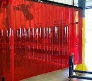 red-welding-strip-curtains