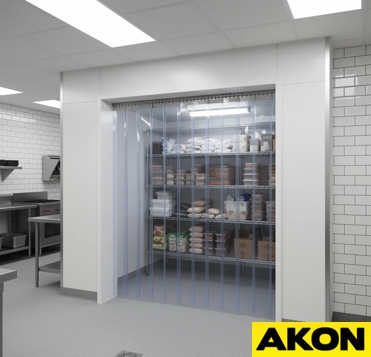 Freezer and Cooler Strip Curtains