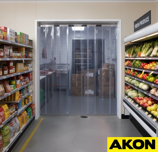 Freezer and Cooler Strip Curtains - Image 9