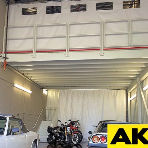 Insulated Garage Curtains Akon Curtain and Dividers Custom Made