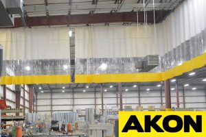 Industrial Curtain Walls Akon Curtain And Dividers Custom Made