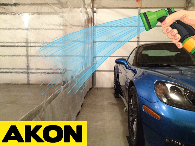 How to Wash Car in Garage  