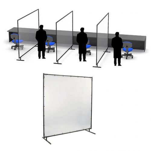 Clear Work Dividers Portable