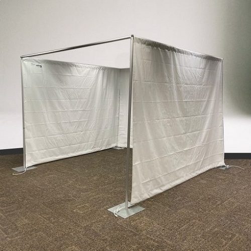 Freestanding Vinyl Curtain Backdrops