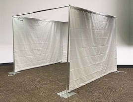 free standing curtain dividers
