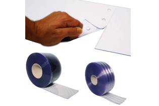 Strips for replacing cold storage PVC Flap Doors