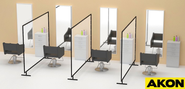 beauty salon partitions