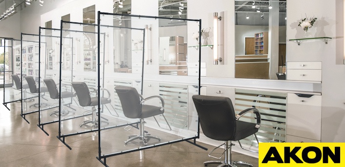 salon dividers for workstations