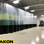 warehouse divider curtains