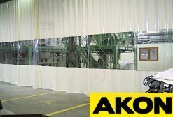 Curtain walls for isolation