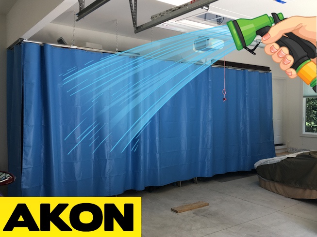 spray booth water curtain