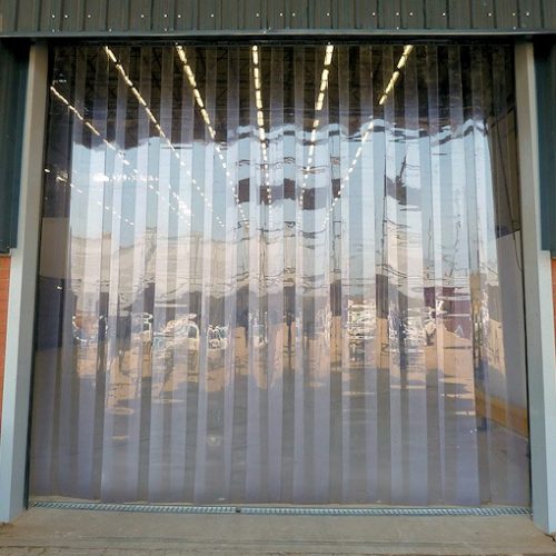Details about   20 Mil Solid Clear Door Curtain 54" x 102" Soft Flexible Barrier 