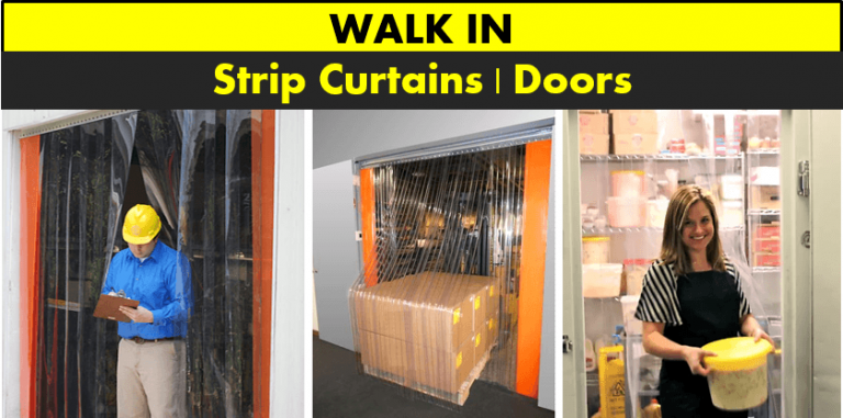 Walk In Strip Doors and Curtains – AKON Curtains