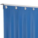 aluminum angle mounted curtain