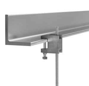 i beam flange clamp for threaded rods