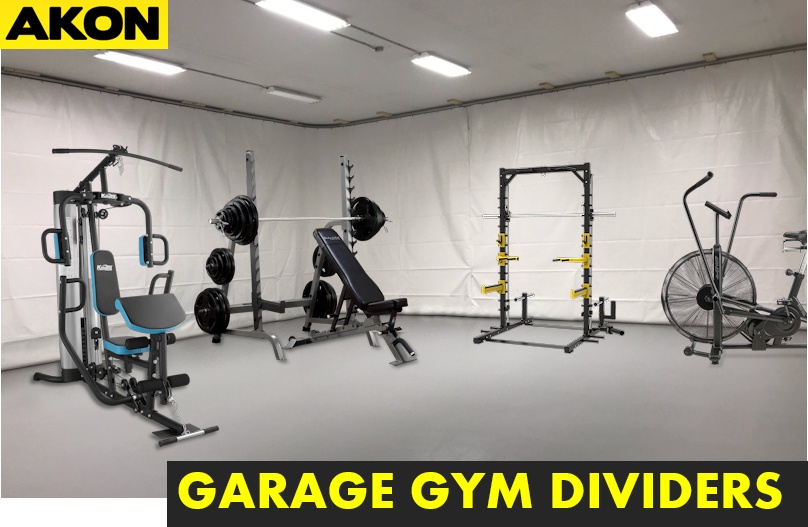 insulated garage gym dividers