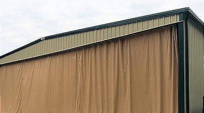 outdoor tarp curtain walls for industrial use