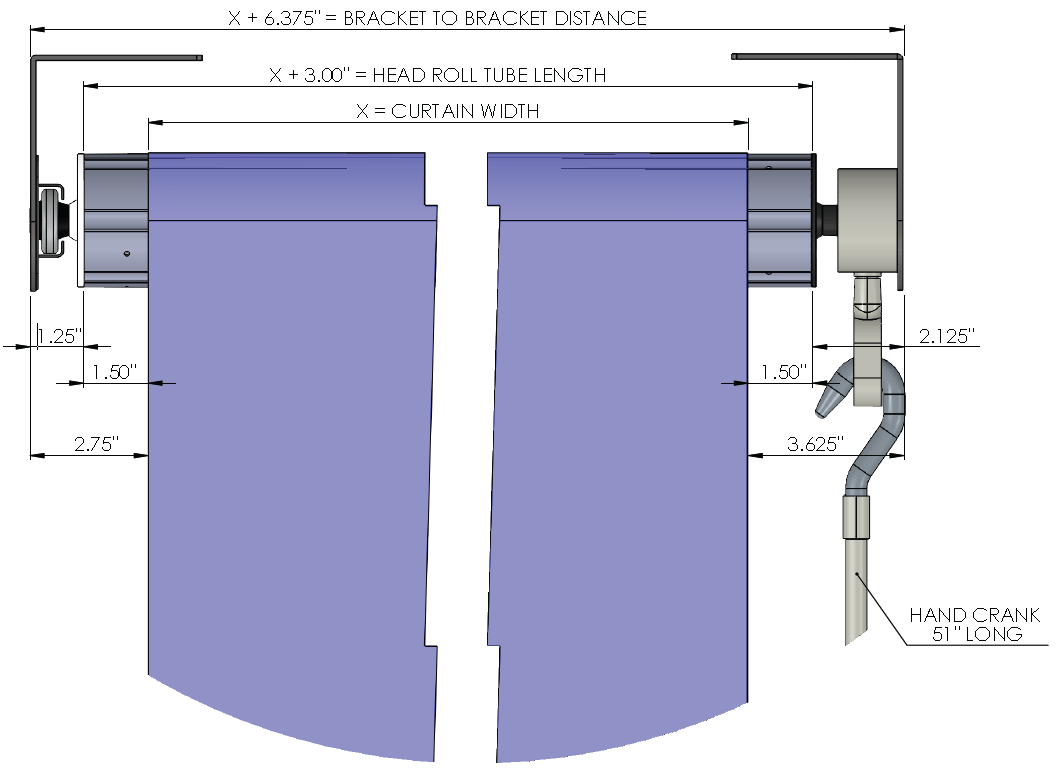 Custom Pull Up Curtains Roll Up Curtains