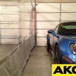 car divider curtain garage