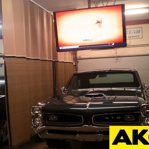 Garage Divider Curtains Akon Curtain and Dividers Custom Made