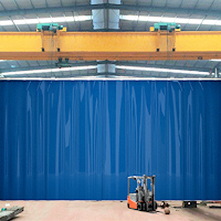 warehouse divider curtains