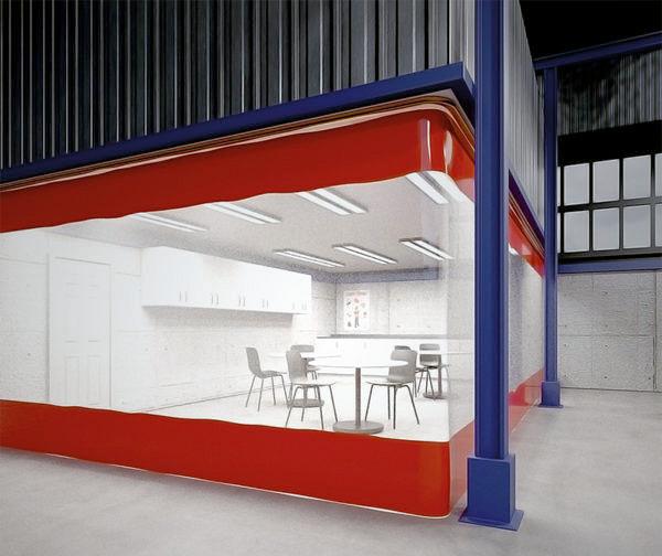 warehouse room divider