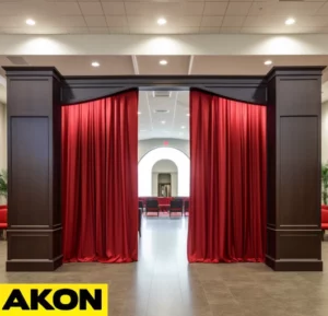 church divider curtains