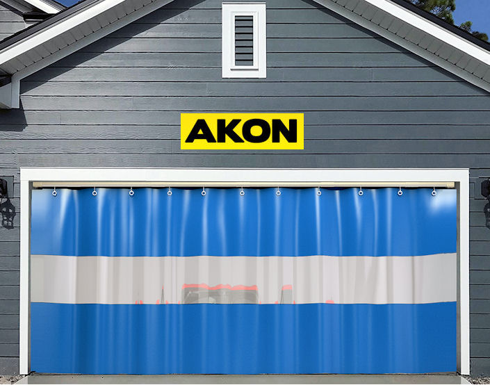 garage curtain for door