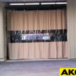 garage door curtain wall