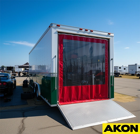 Trailer Curtains | Solid Style - Image 2