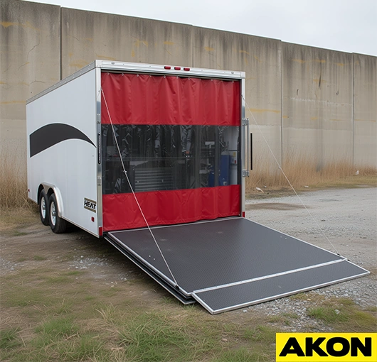 Trailer Curtains | Solid Style