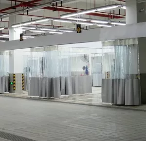 prep station curtains