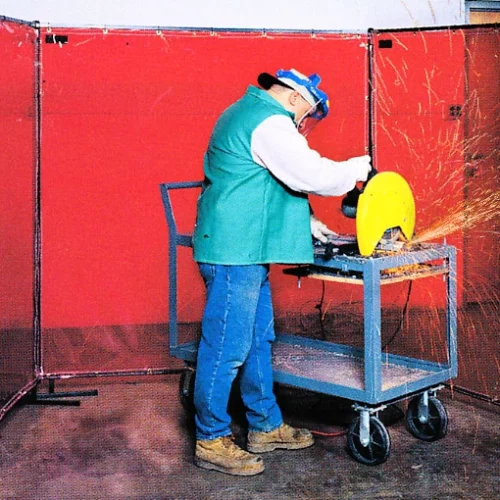 grinding screens and curtains portable grinding guards