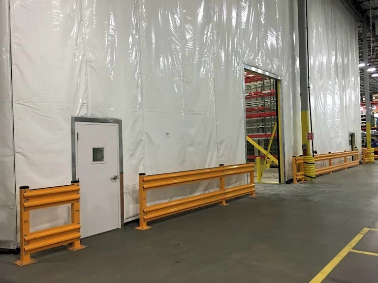 curtains for climate controlled warehouses