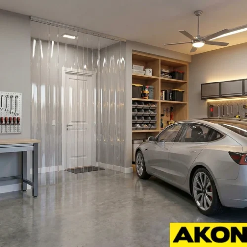 Garage Strip Curtain Doors