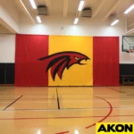 Gym Divider Curtain With Logo (4)